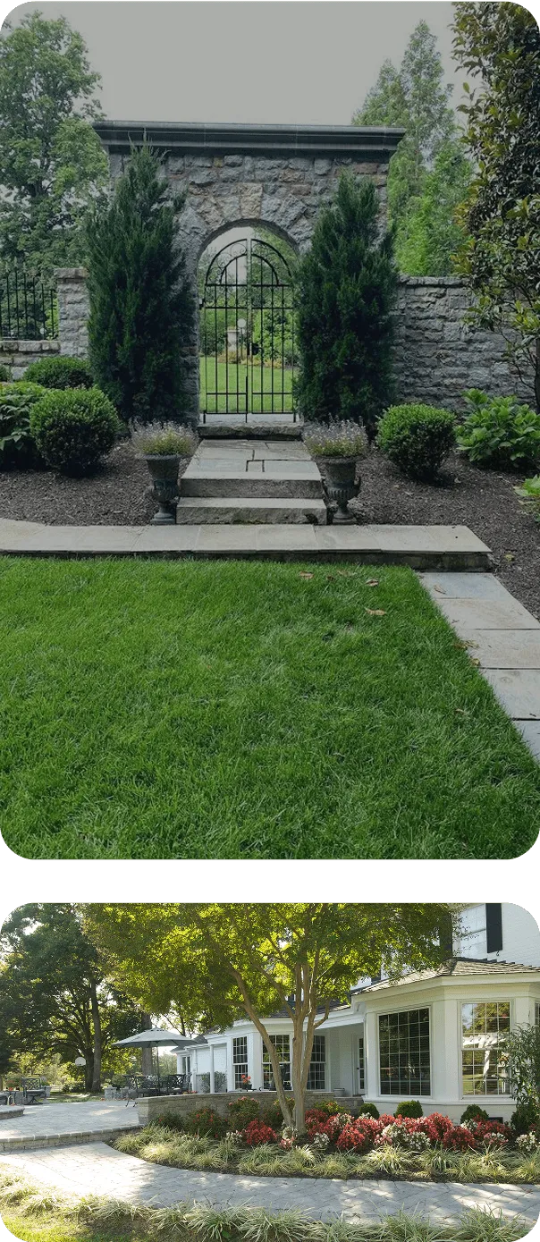 Landscaping work in Richmond, Virginia