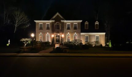 expertly installed landscape lighting in Richmond