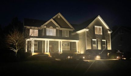 Green Side Up's specialized outdoor lighting